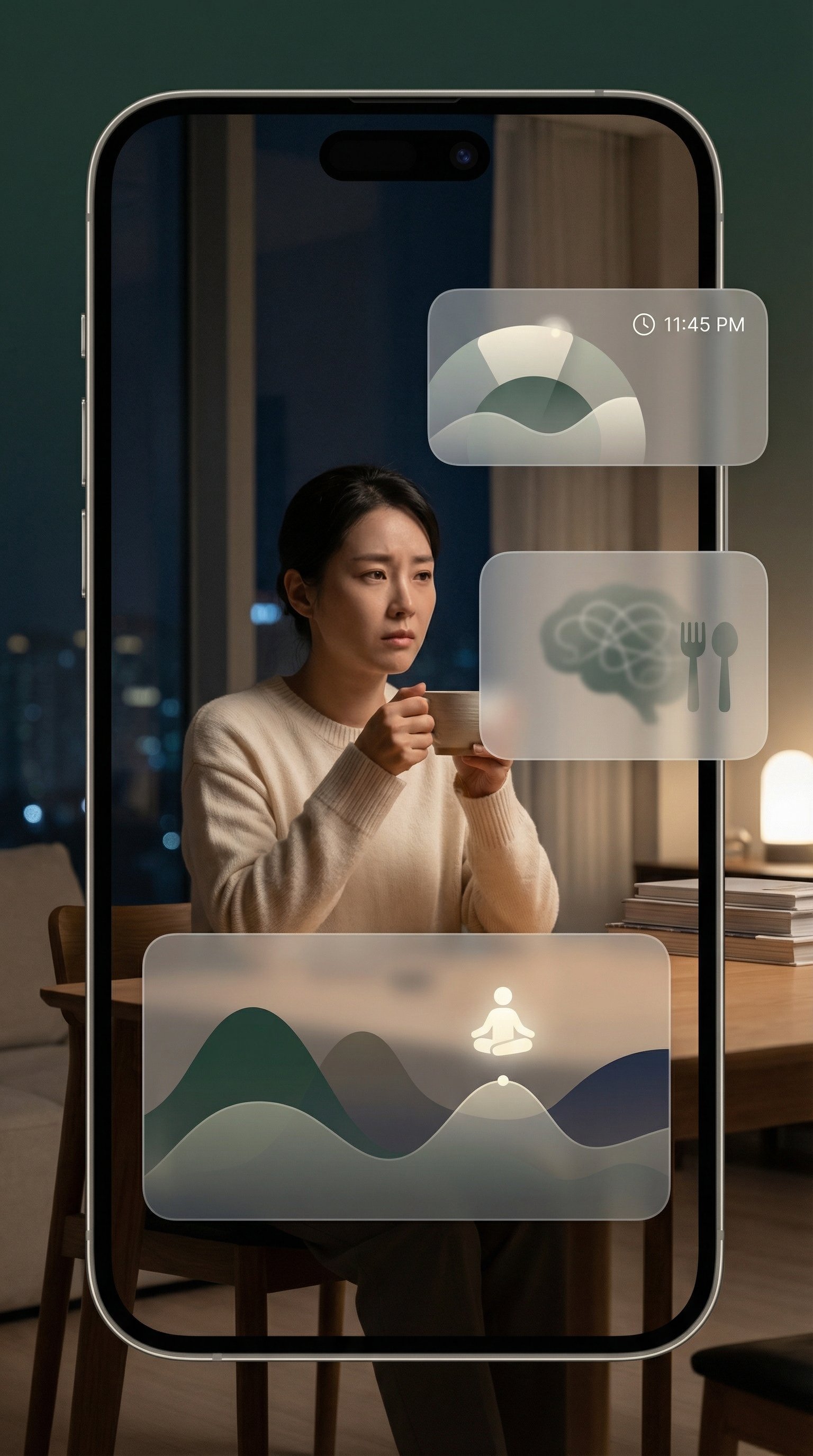 3 밸런스 다이어트 앱 — 뇌·감정·습관을 함께 보는 화면