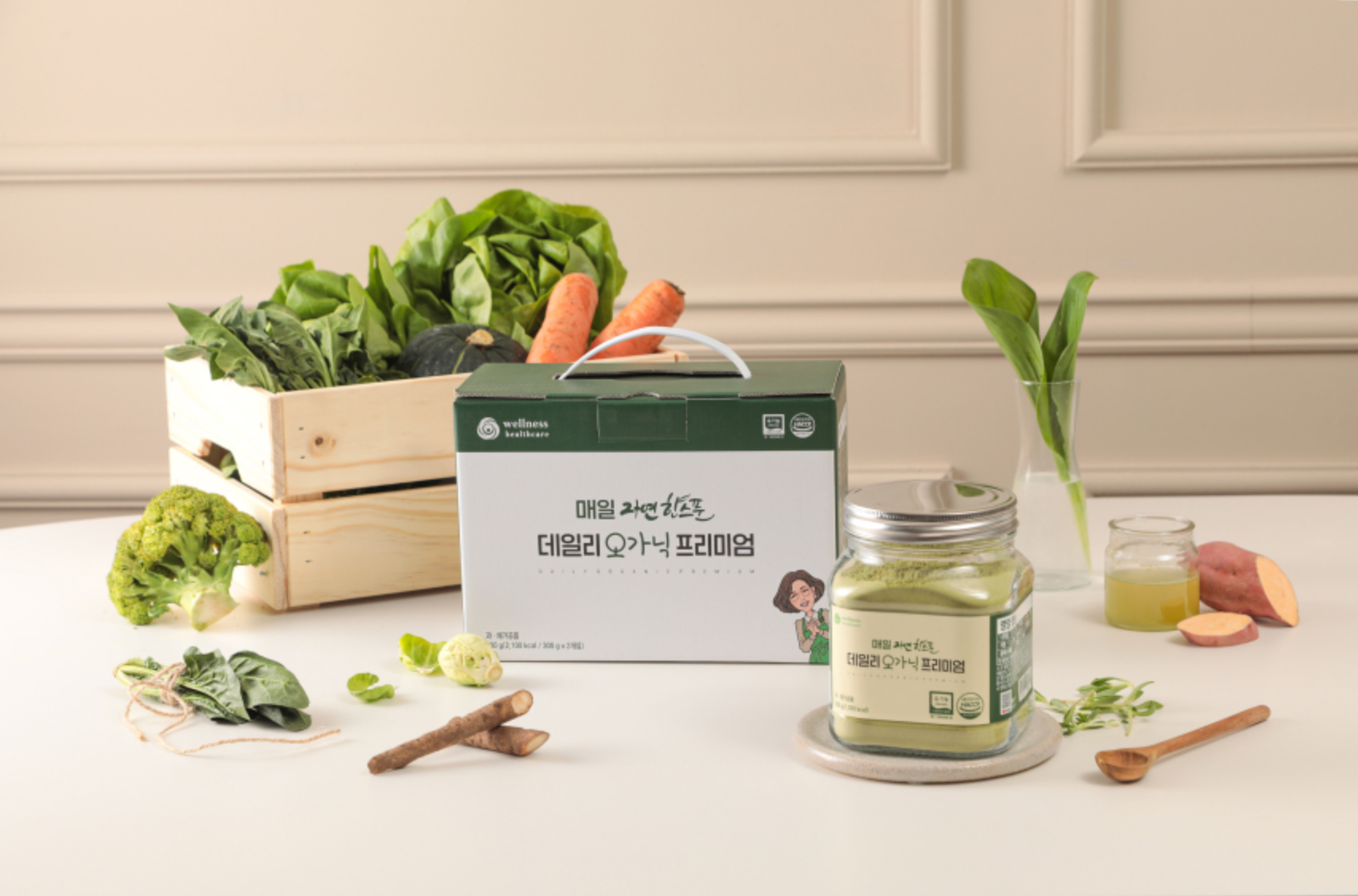 데일리 오가닉 프리미엄 병 360g